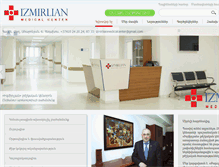 Tablet Screenshot of izmirlianmedicalcenter.com